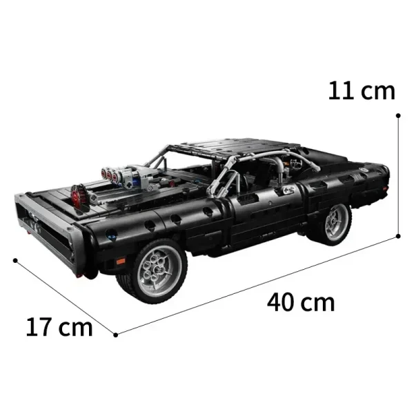 Technical Car Racing Building Blocks Model - Image 2