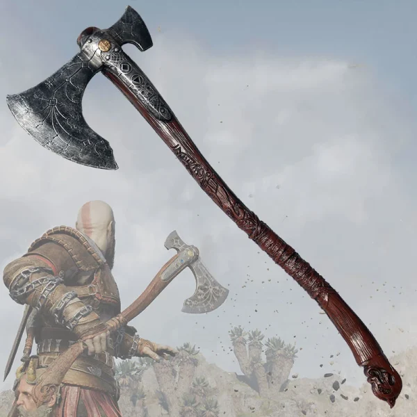 God of War Leviathan Axe Replica inspired by Kratos - Image 2