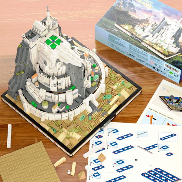 Minas Tirith White City Street View Assembly Model - Image 3