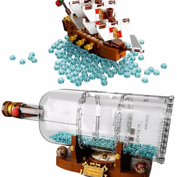 Ship in a Bottle Building Blocks Set - Image 3