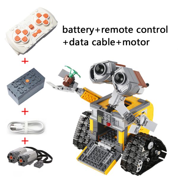 Building Blocks 2024 Electric Hi-Tech APP RC Robot - Image 3