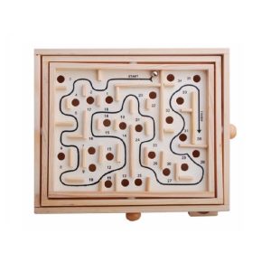 Labyrinth Wooden Rolling Ball Toy Maze Game