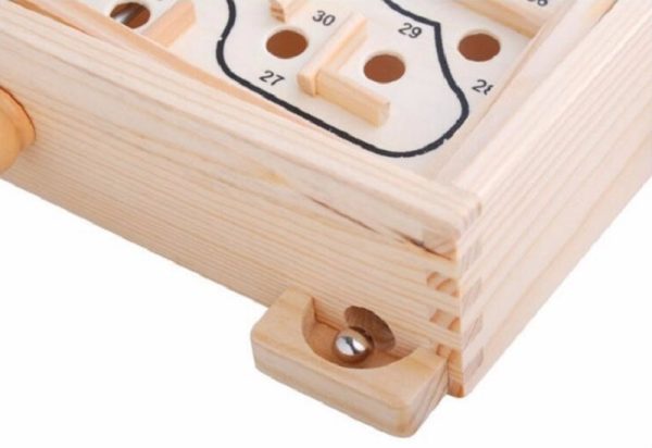 Labyrinth Wooden Rolling Ball Toy Maze Game - Image 2