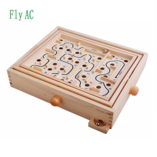 Labyrinth Wooden Rolling Ball Toy Maze Game - Image 4