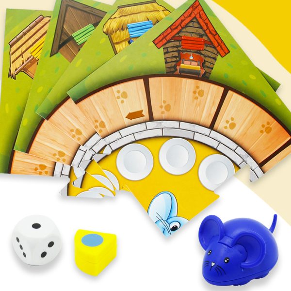 Mouse Cheese Color Cognitive Intelligence Board Game - Image 6