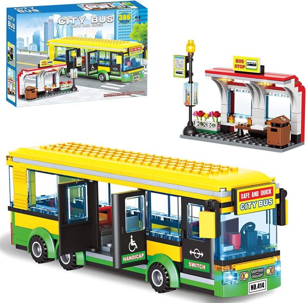 City Town Bus Station Center Building Kit - Image 5