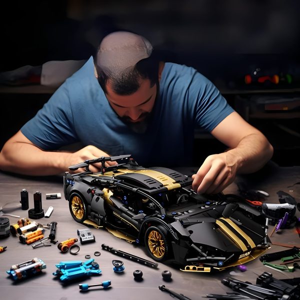 LEGO Technic Technical Racing Sports Car Model Building Kit