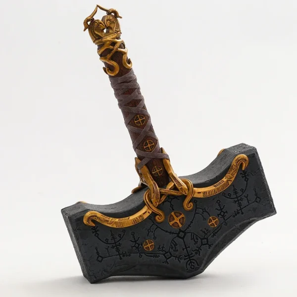 God of War Ragnarok Kratos Hammer Figurine