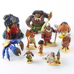 Moana Action Figure Set