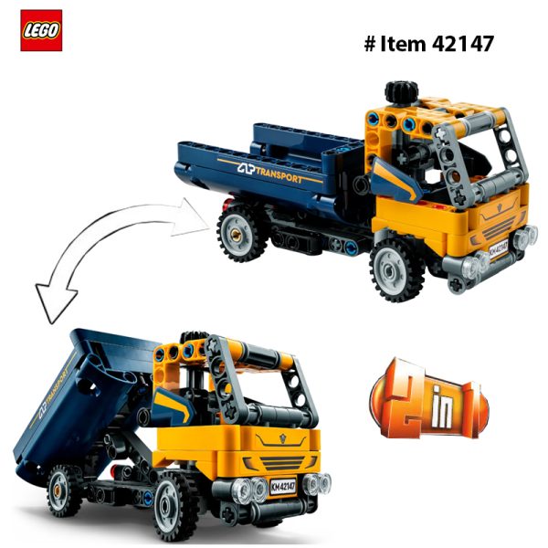 LEGO 42147 Technic Dump Truck - Image 4