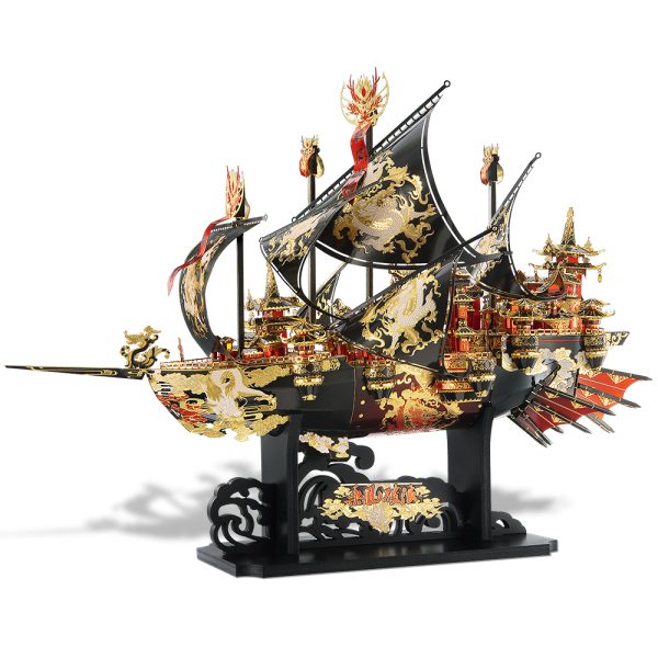 THE WIND BREAKER Sky Ship 3D Metal Puzzle Model