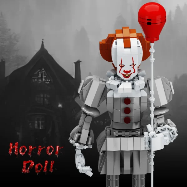 Horror Movie Figure Pennywise Building Block Set - Image 5