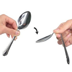 Silver Magic Trick Gimmick - Spirit Bend Spoon