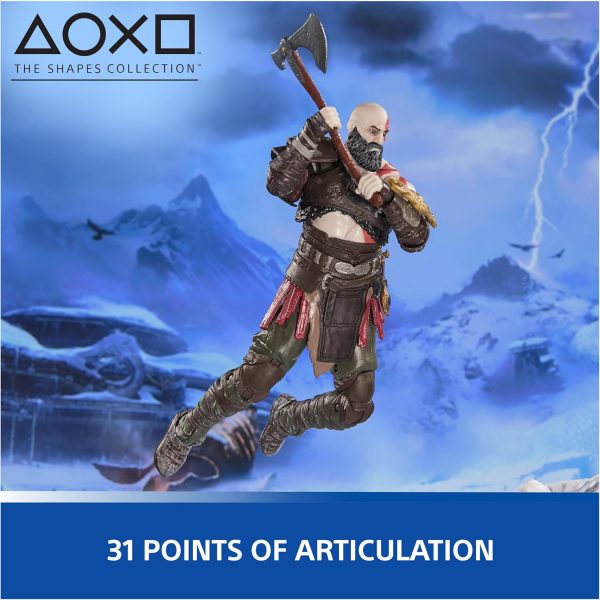 God of War Ragnarök Kratos Action Figure - Image 4