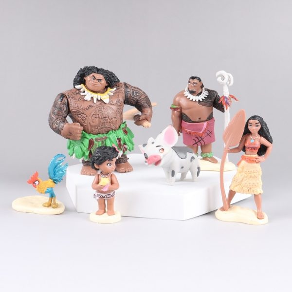 Moana 2 Action Figure Set 6pcs - Image 2