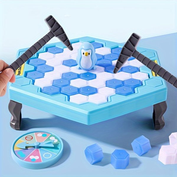 Save Penguin Knocking Ice Toy – Interactive Ice Breaker Game for Kids