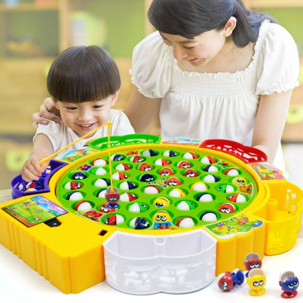 Electric Rotating Magnetic Fishing Toy Set - Image 5