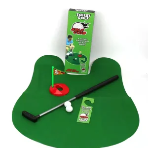 Mini Toilet Golf Toy Set