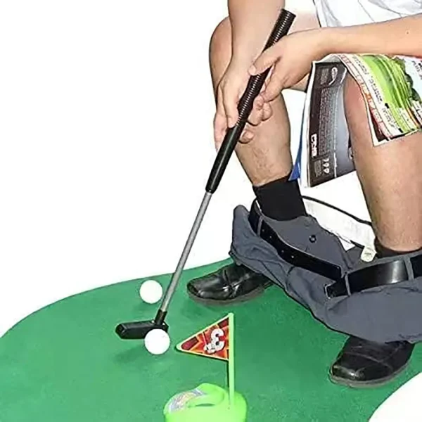 Mini Toilet Golf Toy Set - Image 2