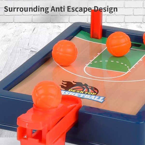 Basketball Game Mini Desktop Tabletop Portable Game Set - Image 3