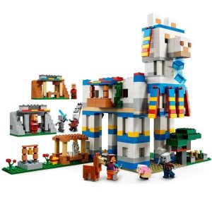 Alpaca Village Building Blocks Set