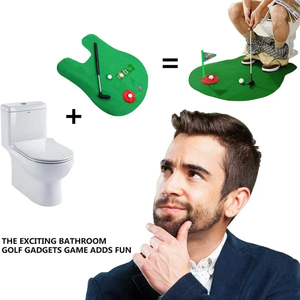 Mini Toilet Golf Toy Set - Image 4