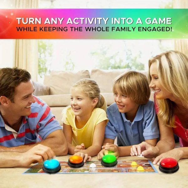 Game Show Answer Buzzers – Light-Up Fun for All Ages! - Image 3