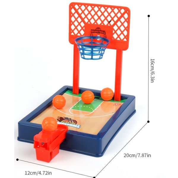 Basketball Game Mini Desktop Tabletop Portable Game Set - Image 4