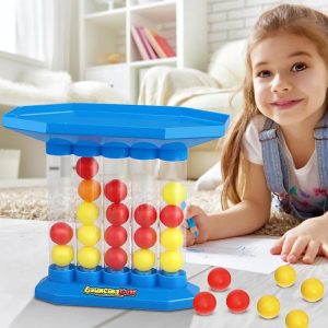 Fun Bouncing Ball Game: Parent-Child Interactive Puzzle Table Game