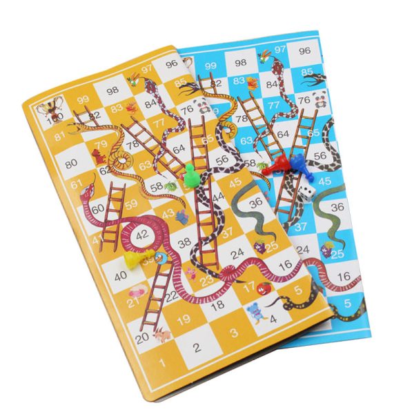 Portable Snake & Ladder Flight Chess Set - Image 5