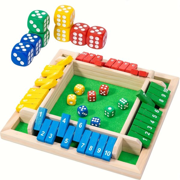 Wooden Board Dice Game - Image 6