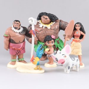 Moana 2 Action Figure Set 6pcs