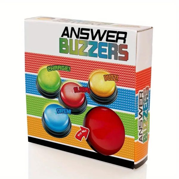 Game Show Answer Buzzers – Light-Up Fun for All Ages! - Image 5