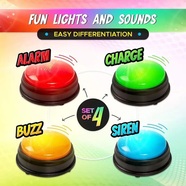 Game Show Answer Buzzers – Light-Up Fun for All Ages! - Image 6