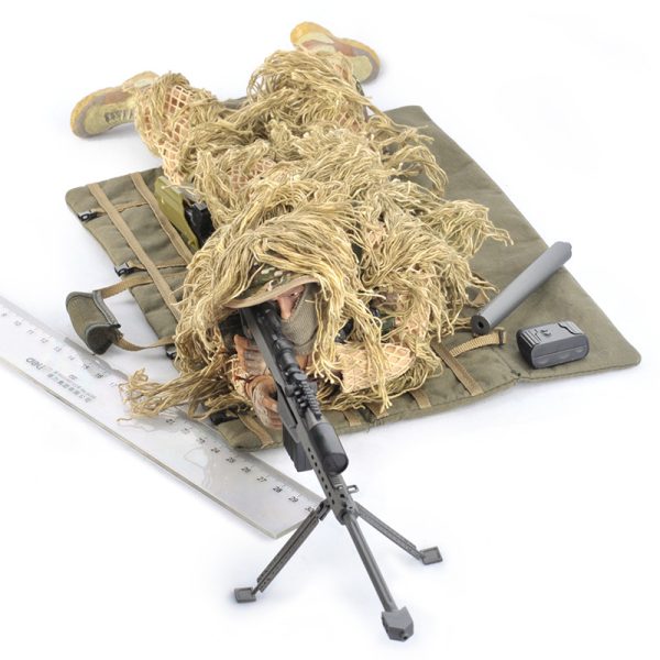 Scale Special Force Jungle Sniper Action Figure - Image 4