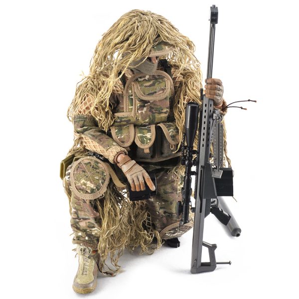 Scale Special Force Jungle Sniper Action Figure