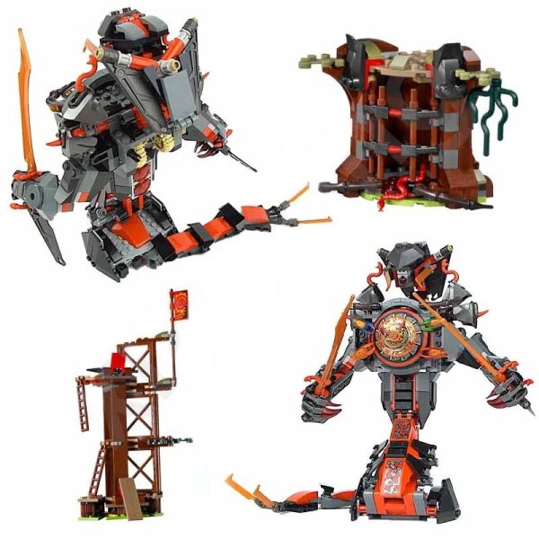 Building Blocks Set Dawn of Iron Doom 734PCS - Image 4