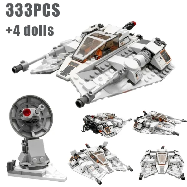 Air Combat Snowspeeder Building Blocks Set - Image 4