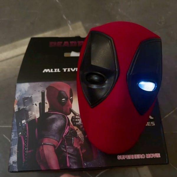 Mask Deadpool Head Premium Interactive Moving - Image 3