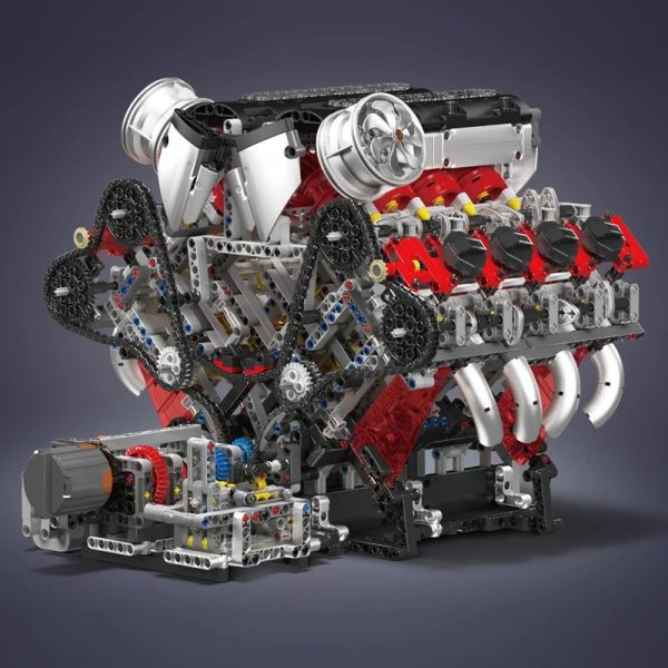 Experience Engineering Marvels with the V8 Engine Building Blocks Set - Image 2