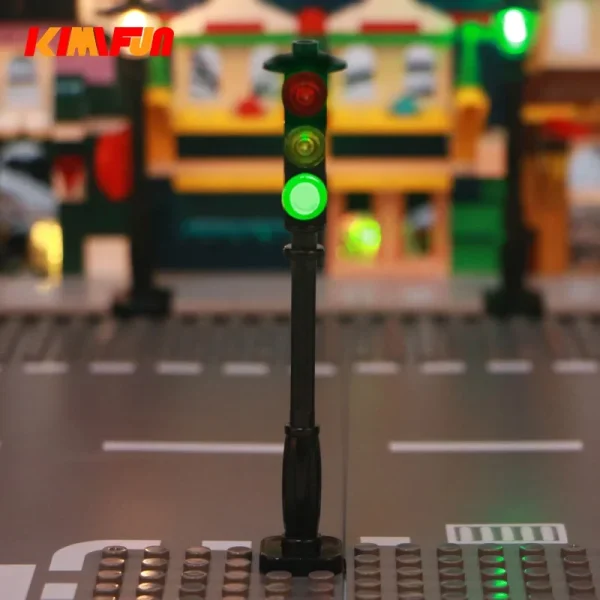 LED MOC Automatic Cycle Traffic Signal Light