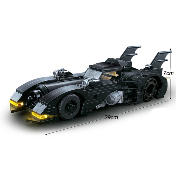 Super Heroes Series Batmobile Building Blocks - Image 4