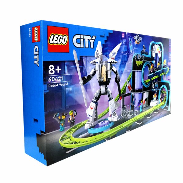 LEGO 60421 City Series Robot World Roller Coaster - Image 5