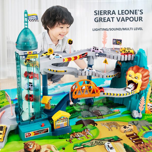 lion-themed car track playset - Image 5