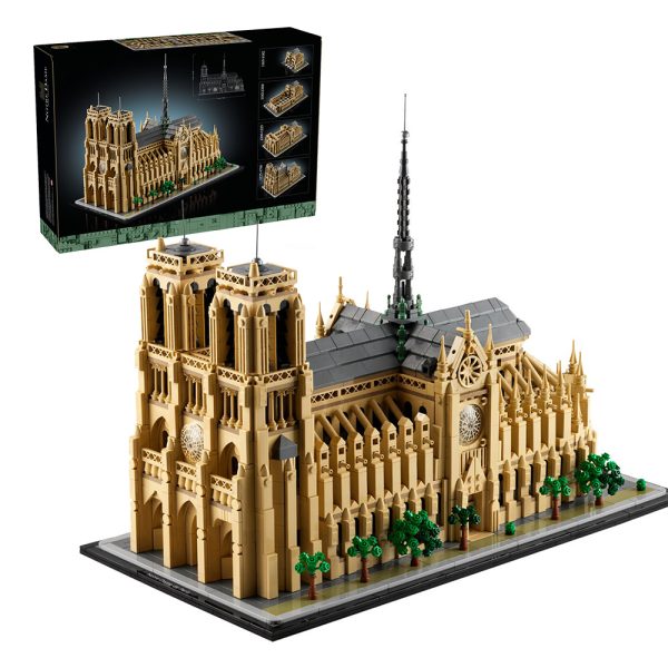 Building blocks Set Notre-Dame de Paris Architectural Model