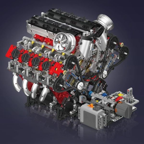 Experience Engineering Marvels with the V8 Engine Building Blocks Set - Image 4