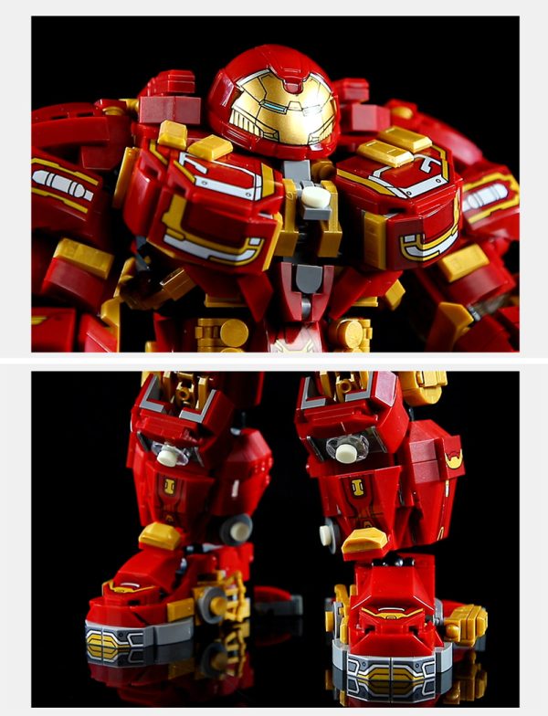 Marvel Avengers Hulkbuster Mech Building Blocks Set