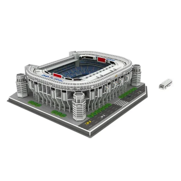 Santiago Football Stadium 3D Jigsaw Puzzle - Image 2