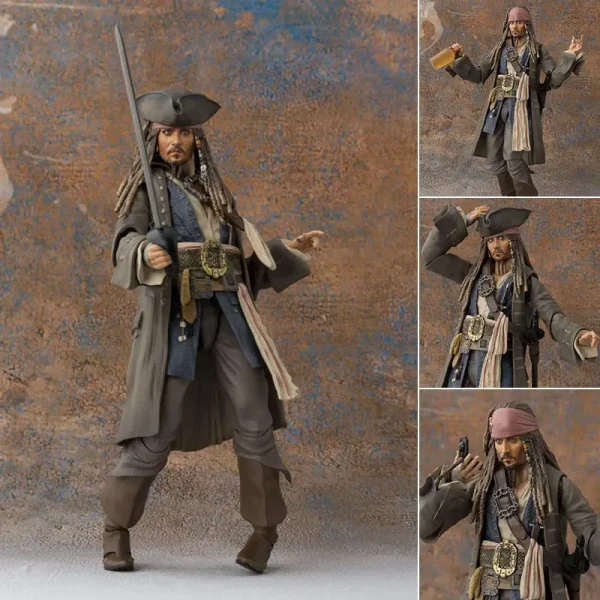 Pirates of the Caribbean Captain Jack Sparrow Action Figure - Image 2