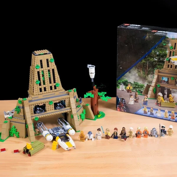 Yavin IV Rebel Base Building Block Set